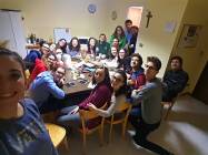 Tisana con i seminaristi